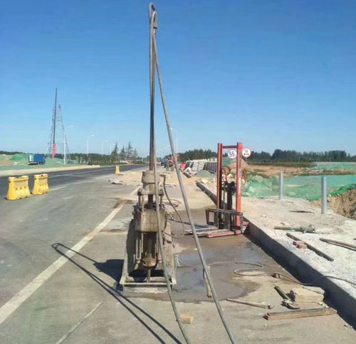 犍为公路高聚物注浆加固